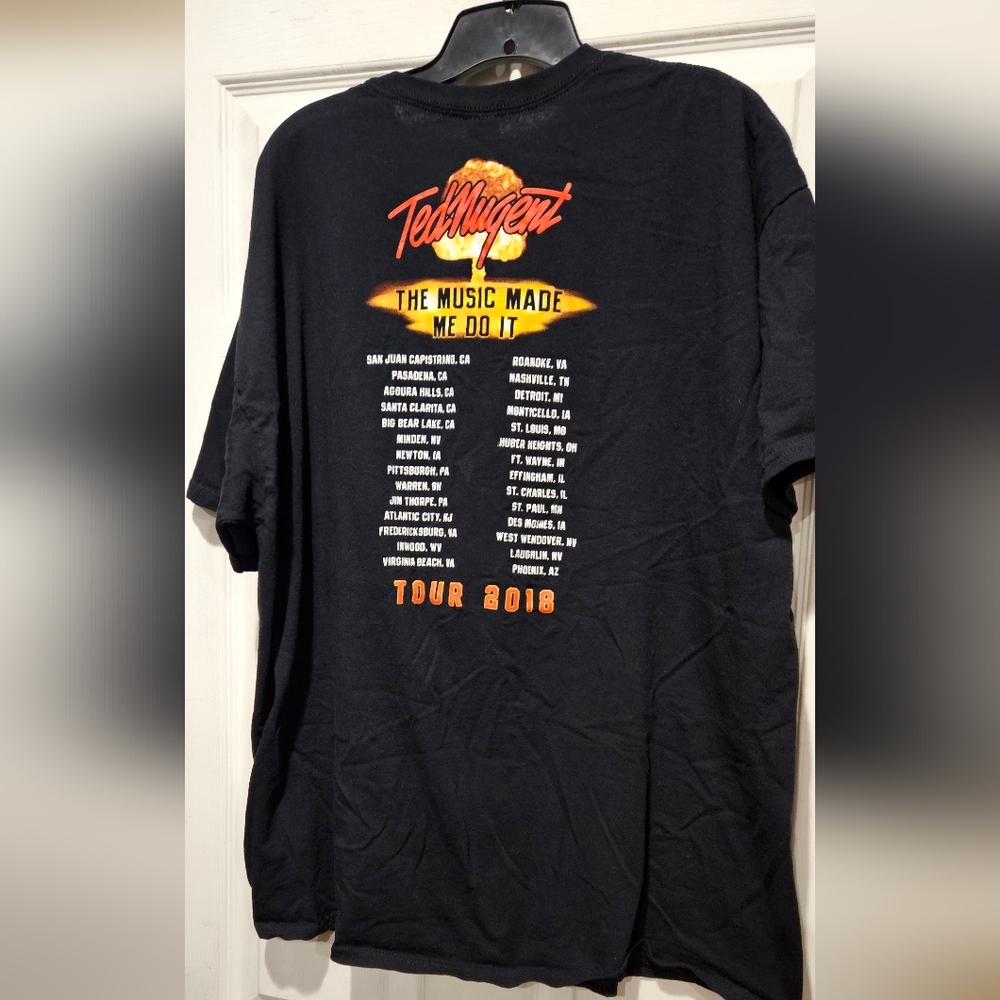 TED NUGENT CONCERT TSHIRT - Picture 2 of 2